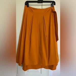 Antonio Melani orange dressy skirt with tie
